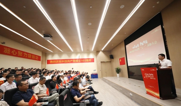 学习先进树标杆 凝心聚力建新功丨天通党委开展主题学习会暨“七一”表彰大会